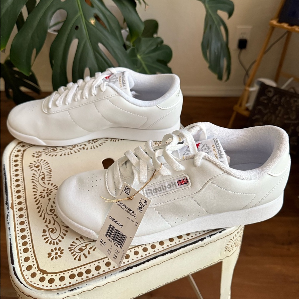 Reebok Princess Classic White Sneakers Trainers
